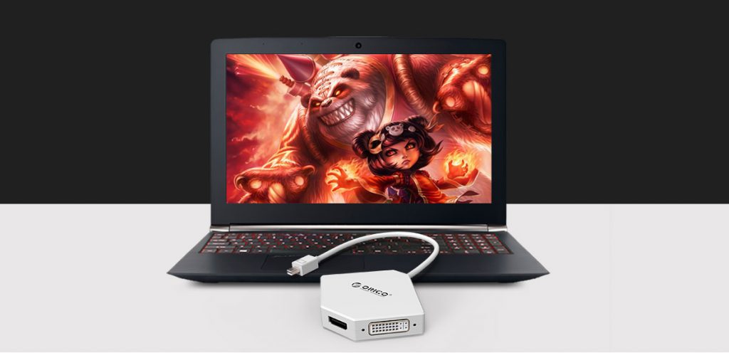تبدیل پورت Mini Display Port به VGA - HDMI - DVI