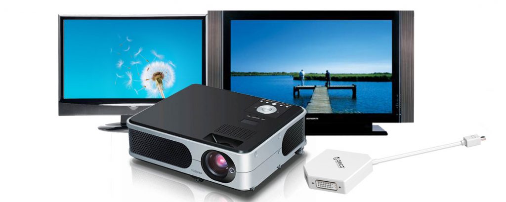 تبدیل پورت Mini Display Port به VGA - HDMI - DVI