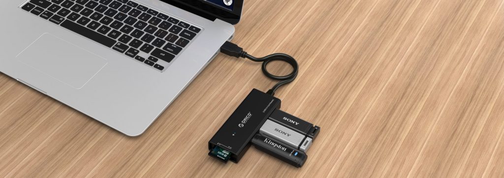هاب USB 3.0 و کارت ریدر