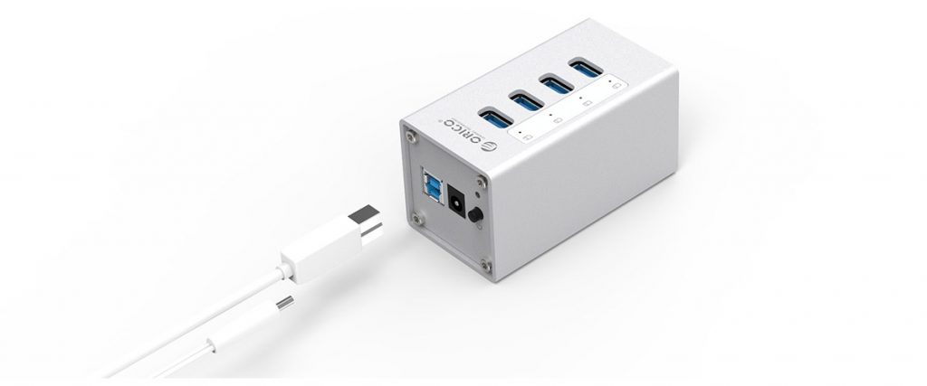 هاب 4 پورت USB 3.0 آلومینیومی