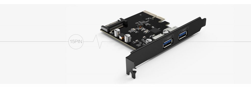 هاب اینترنال 2 پورت USB3.1