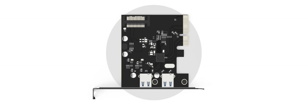 هاب اینترنال 2 پورت USB3.1