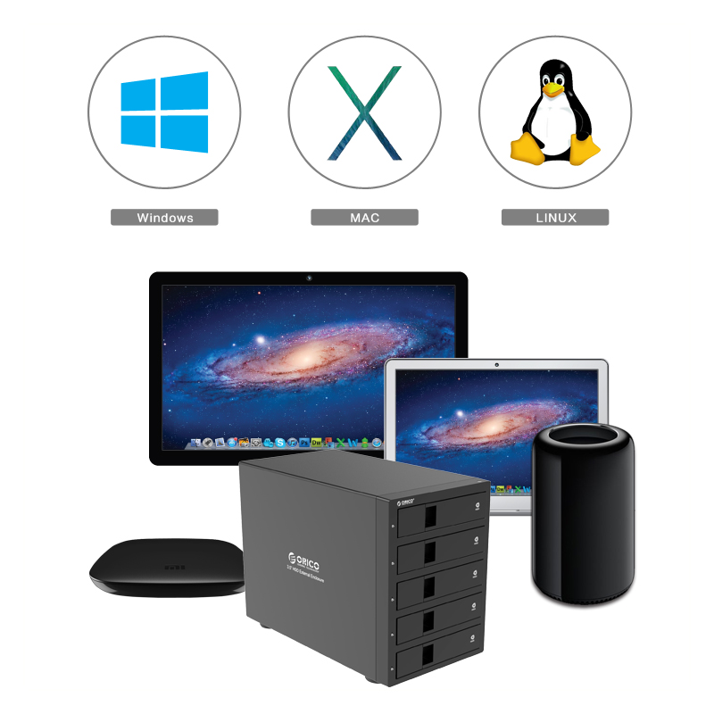 تجهیزات ذخیره سازی ORICO 9958U3 5Bay