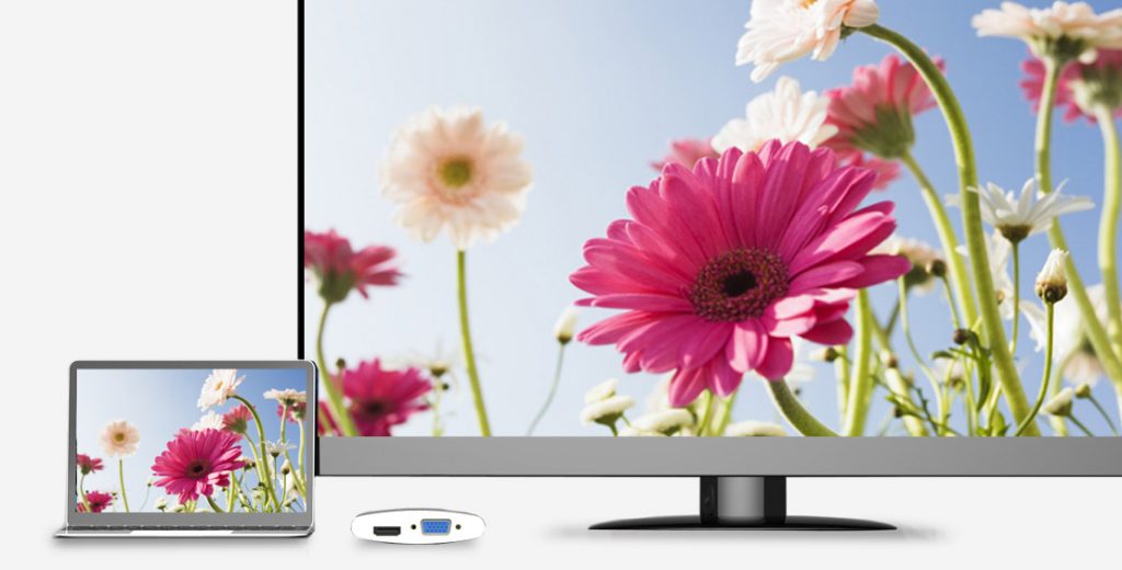 تبدیل پورت Thunderbolt به HDMI - VGA مدل ORICO DMP-HV2