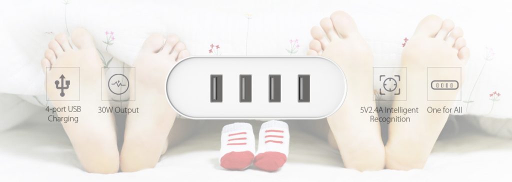 شارژر رومیزی USB مدل DCH-4U