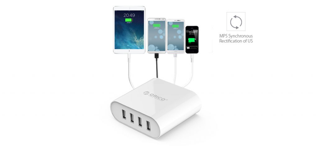 شارژر رومیزی USB مدل DCH-4U