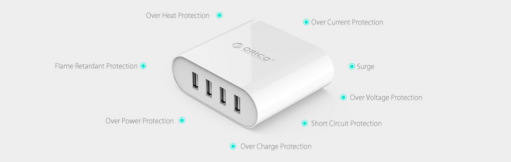 شارژر 4 پورت