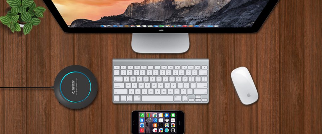 هاب USB 3.0 و شارژر بی سیم