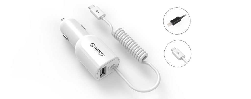 شارژر فندکی USB ماشین مدل ORICO UCA-1U1C