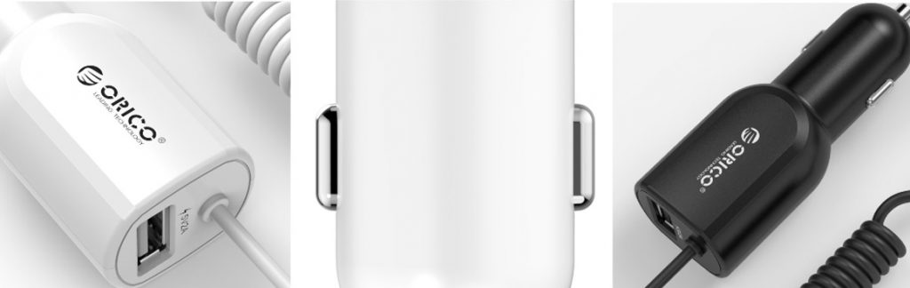 شارژر فندکی USB ماشین مدل ORICO UCA-1U1C