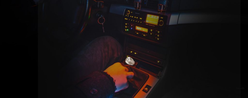 شارژر فندکی آلومینیومی