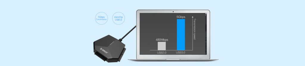 تبدیل SATA و IDE به USB3.0 مدل ORICO U3TIS