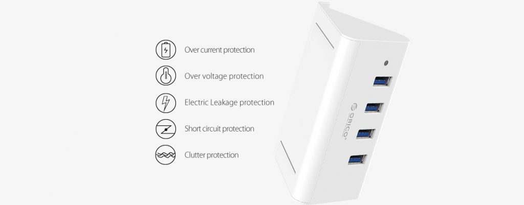 هاب 4 پورت USB3.0