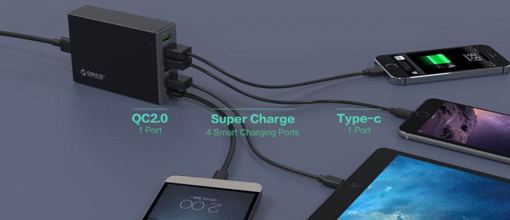 شارژر با خروجی Type-C