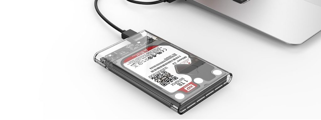 باکس هارد USB 3.0 شفاف