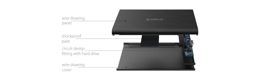 باکس هارد 2.5 اینچ USB3.0