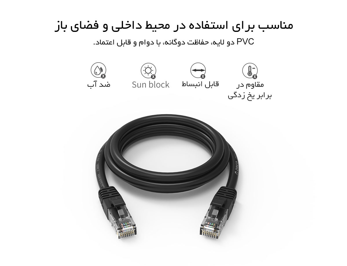 کابل شبکه Cat6 