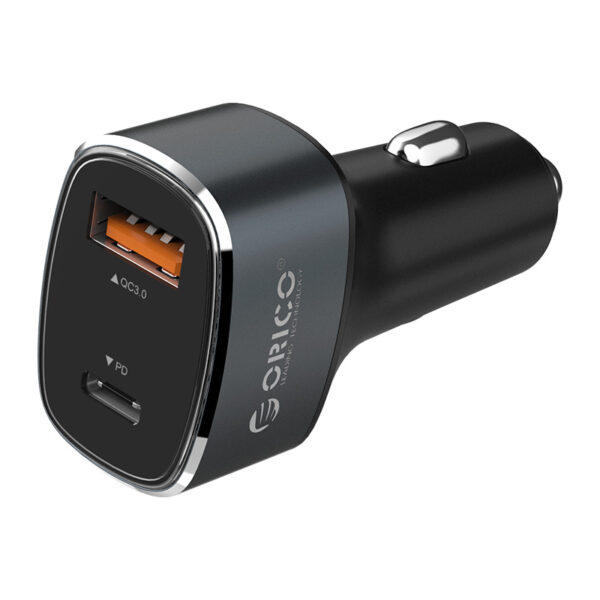 شارژر فندکی 2 پورت شارژ سریع ORICO UPL-2U