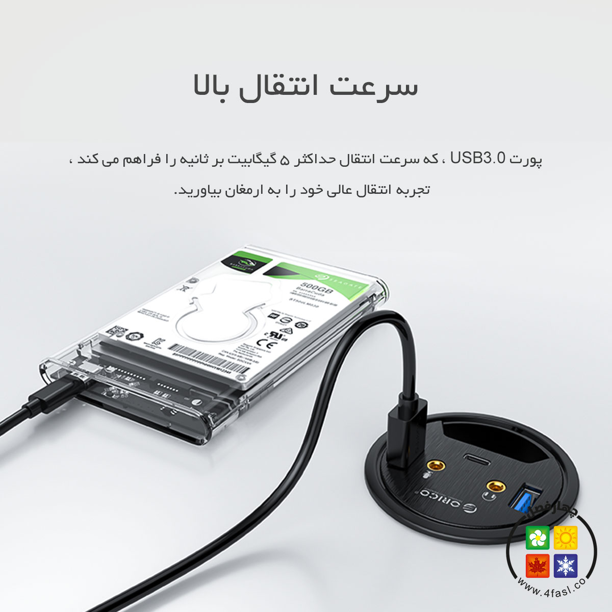 هاب USB چند منظوره