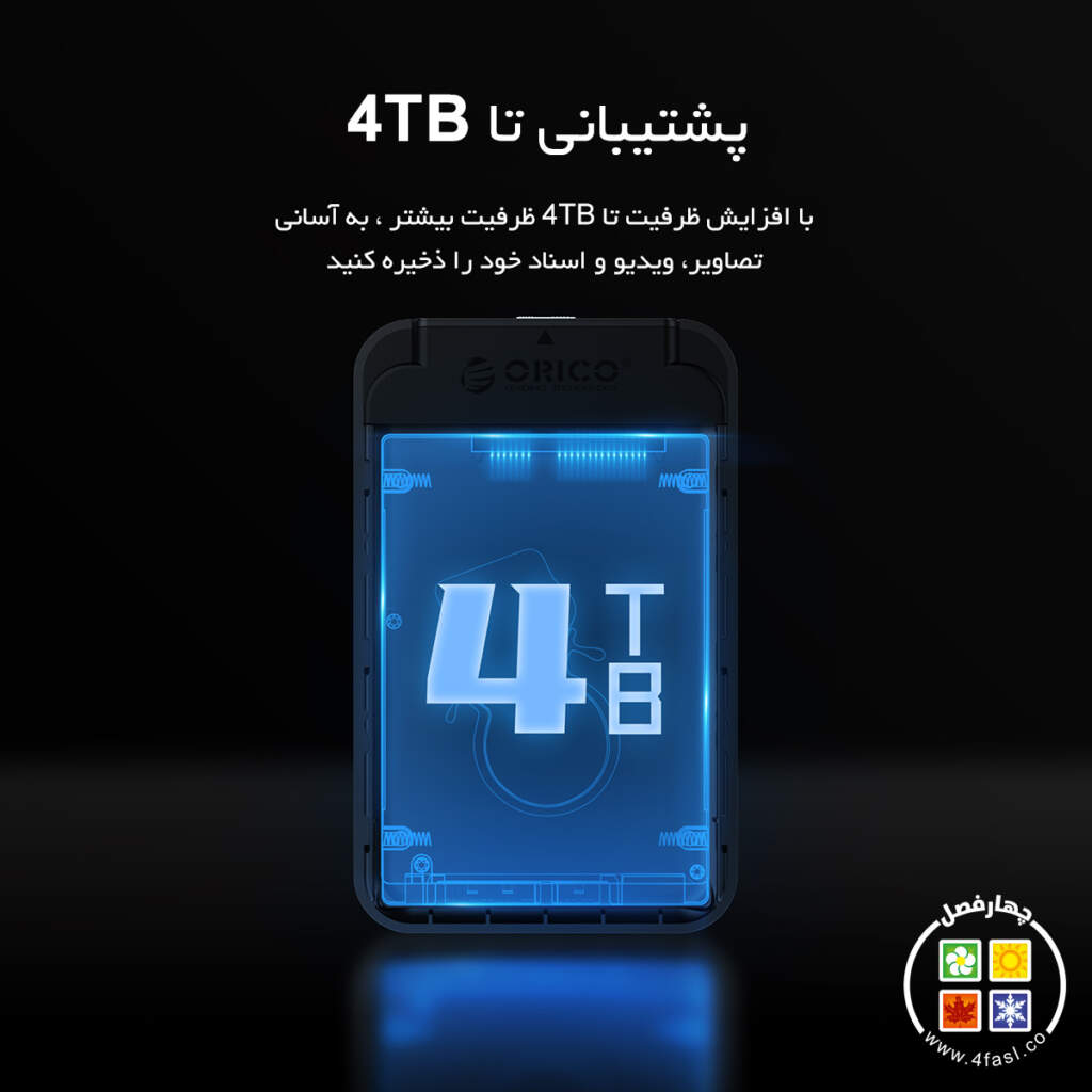 قاب SSD و هارد 2.5 اینچ