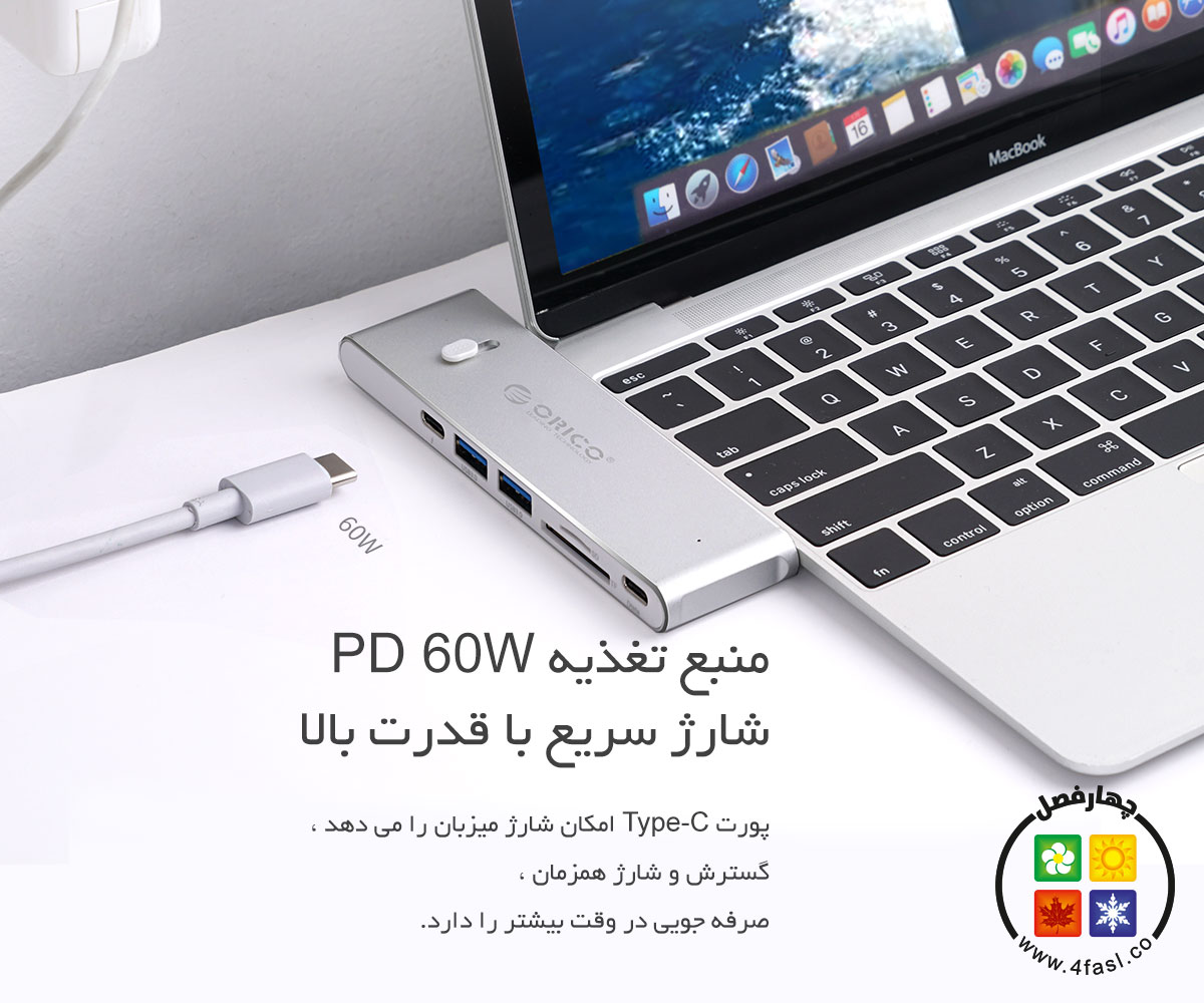 داک چند کاره Thunderbolt3.0