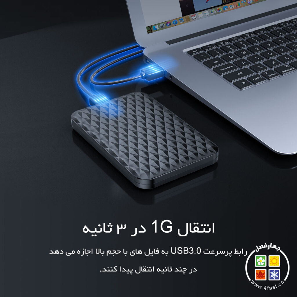 قاب SSD و هارد 2.5 اینچ
