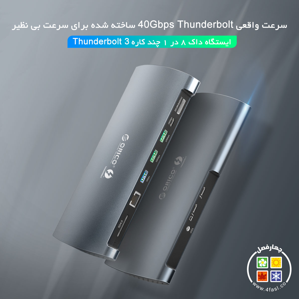 ایستگاه داک Thunderbolt 3