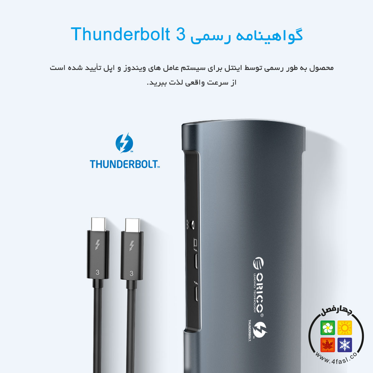 ایستگاه داک Thunderbolt 3