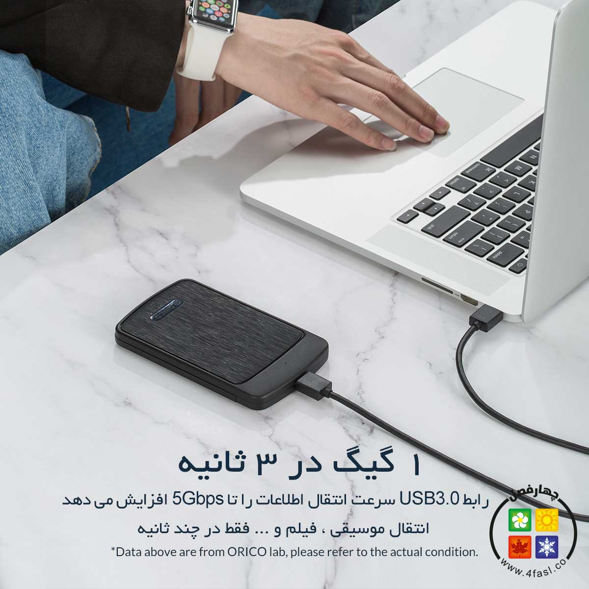 قاب SSD و هارد 2.5 اینچ