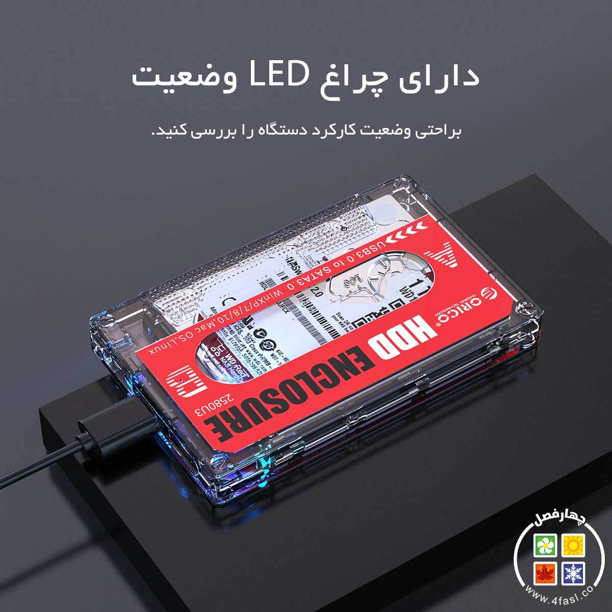 باکس هارد و SSD