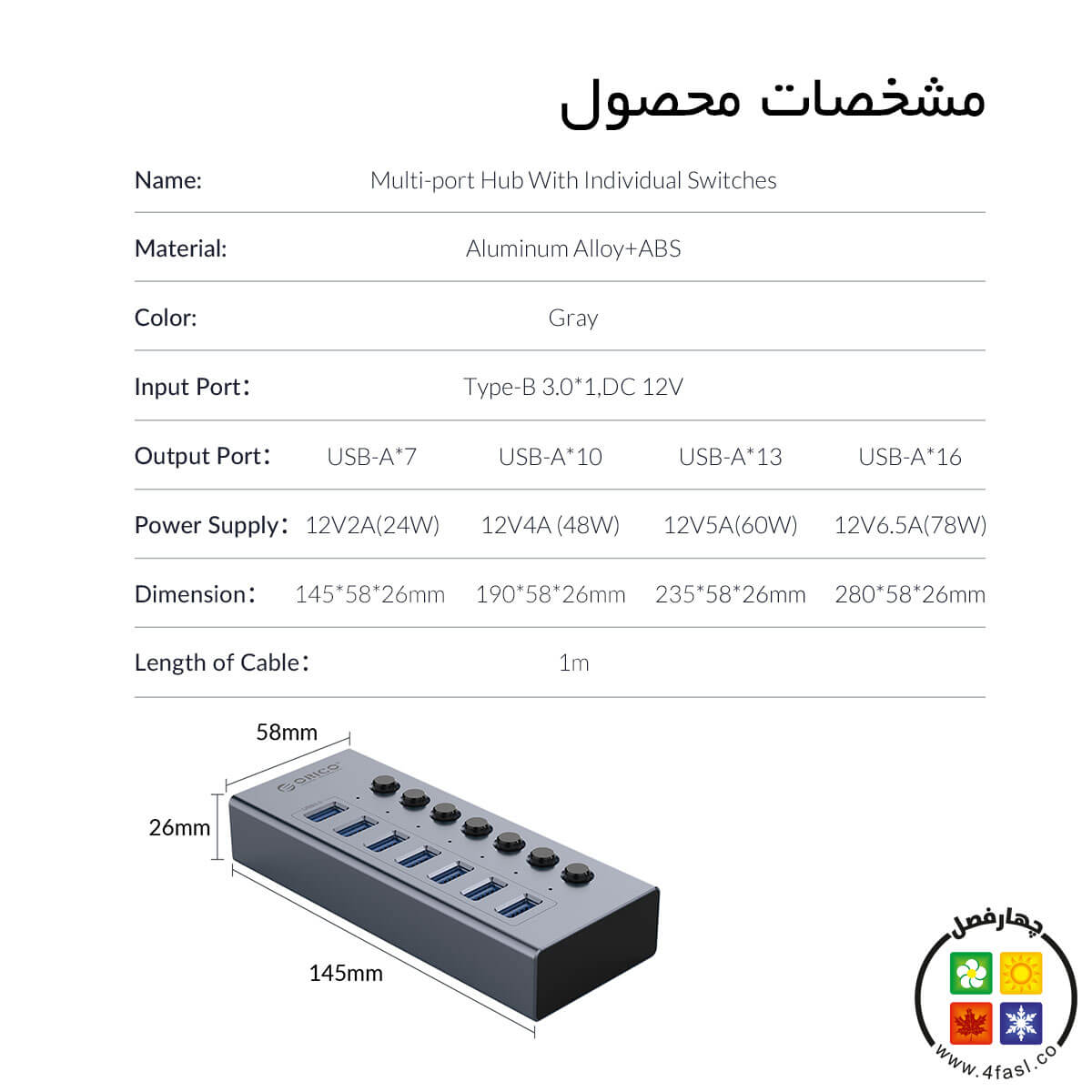 هاب یو اس بی