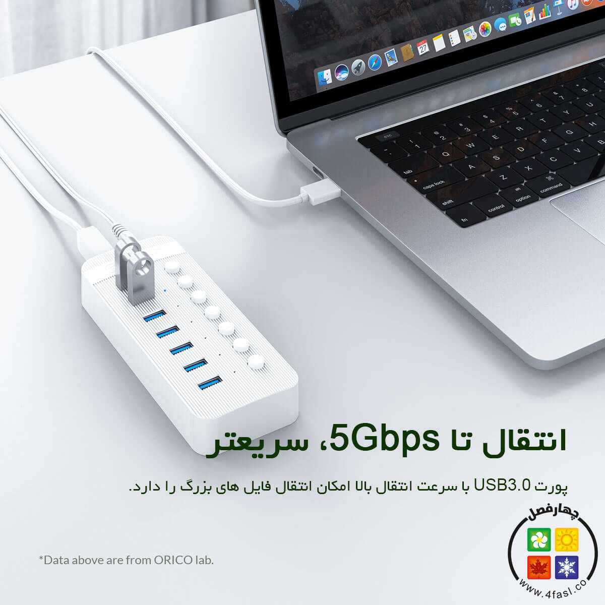 هاب 7 پورت