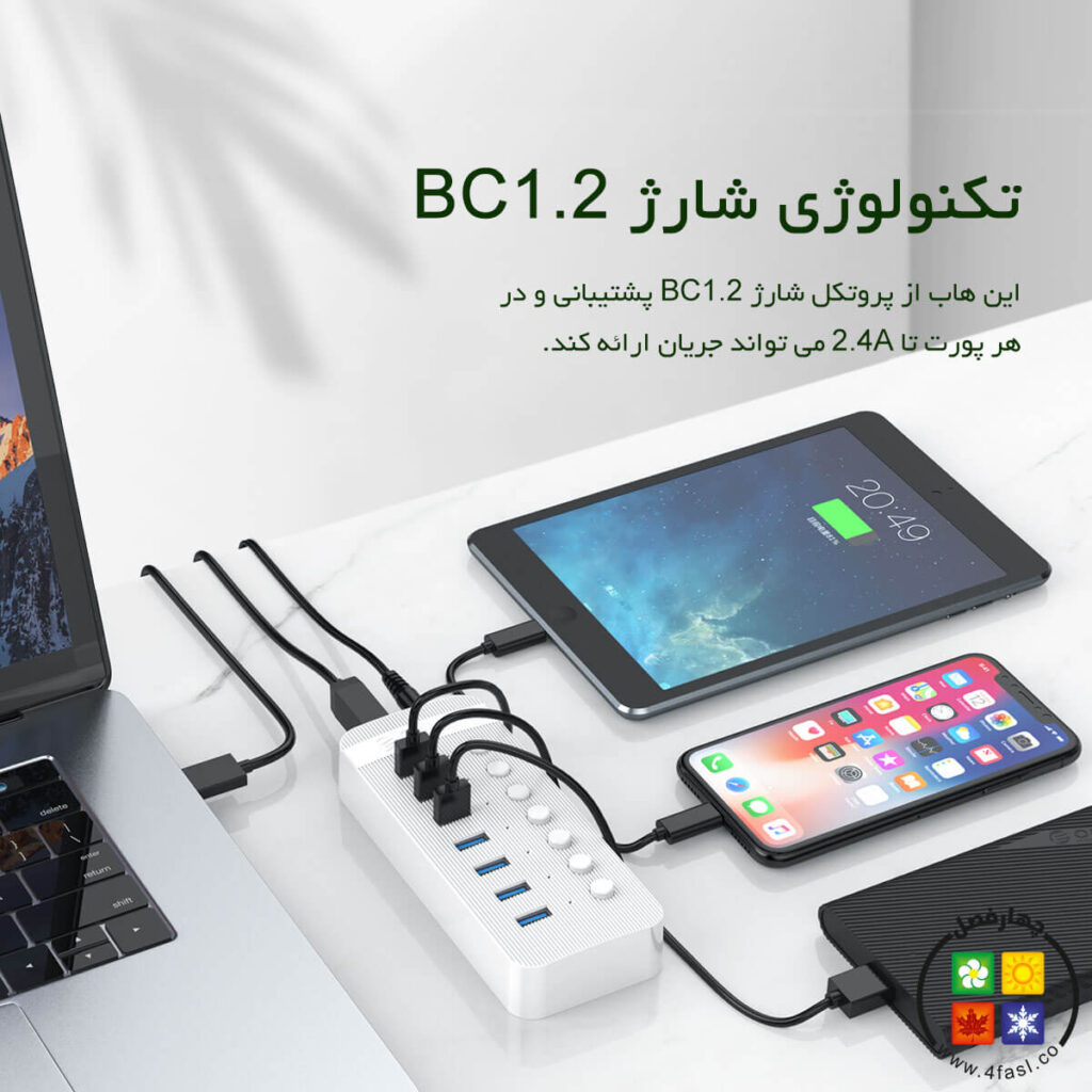 هاب 7 پورت