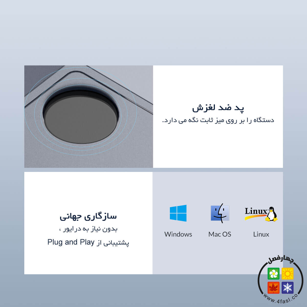داک SSD NVMe M.2 کپی کننده ORICO M2P2-C3-C