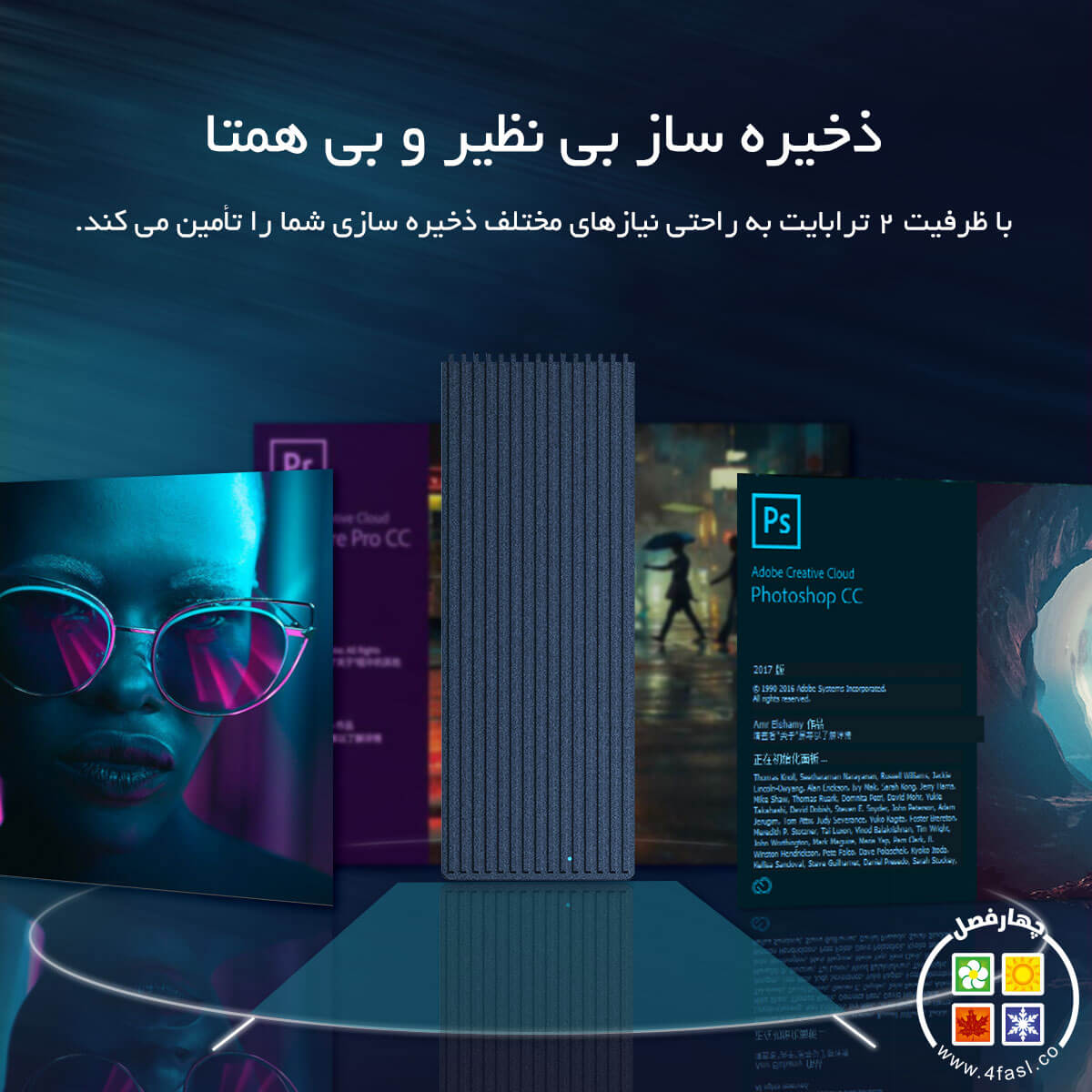 باکس M.2 NVMe SSD