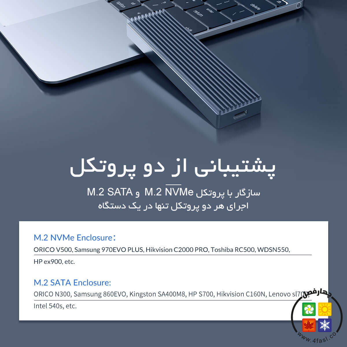 قاب M.2 SSD