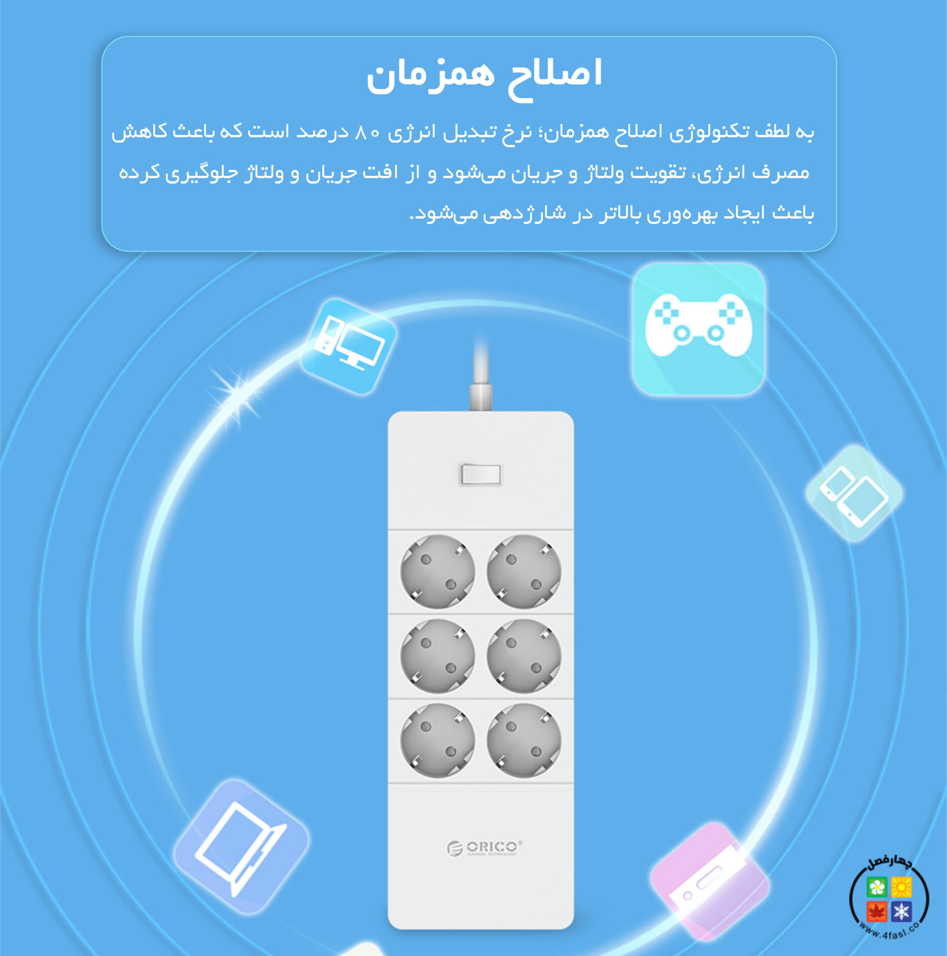 محافظ برق 6 راهی