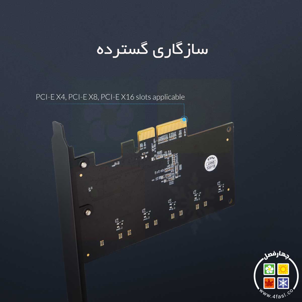 کارت افزایش پورت ساتا