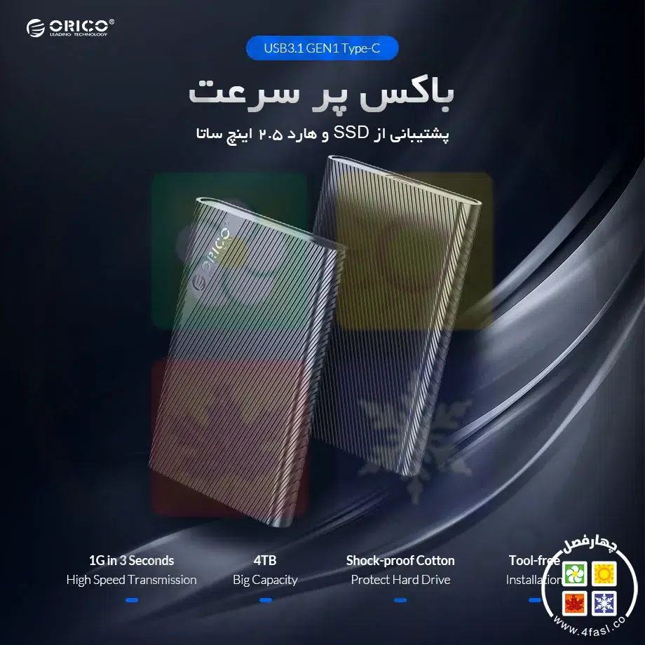 قاب هارد قابل حمل