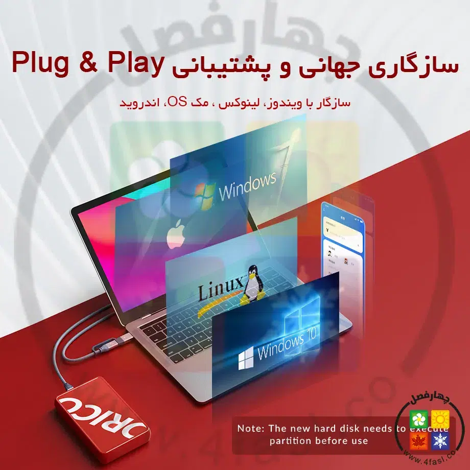 باکس SSD قابل حمل