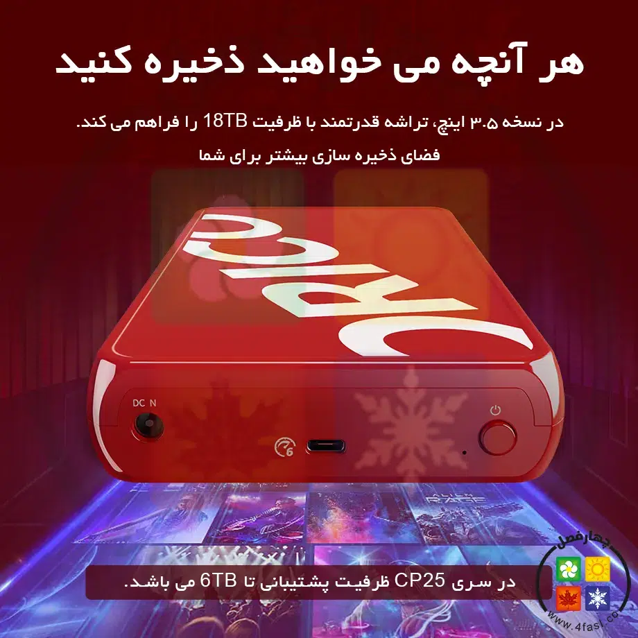 باکس SSD قابل حمل