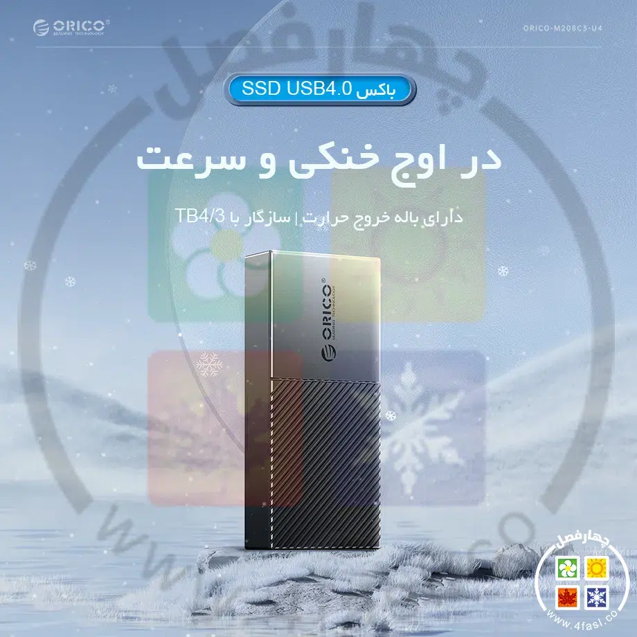 باکس M.2 NVMe