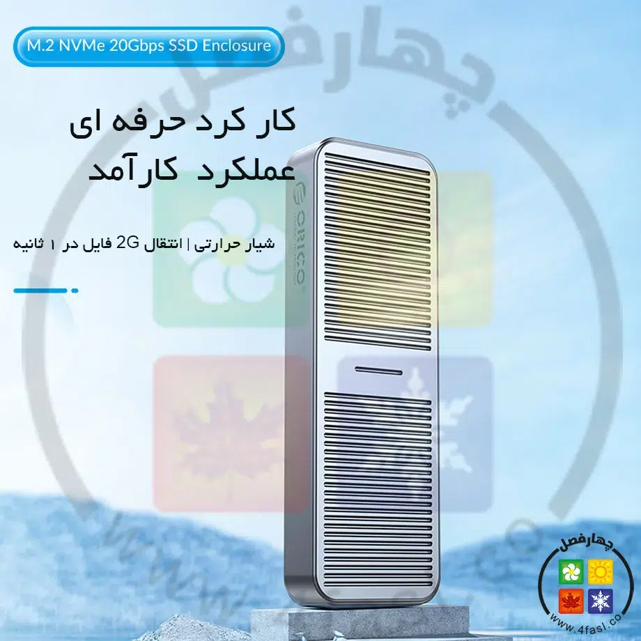 باکس M.2 NVMe 