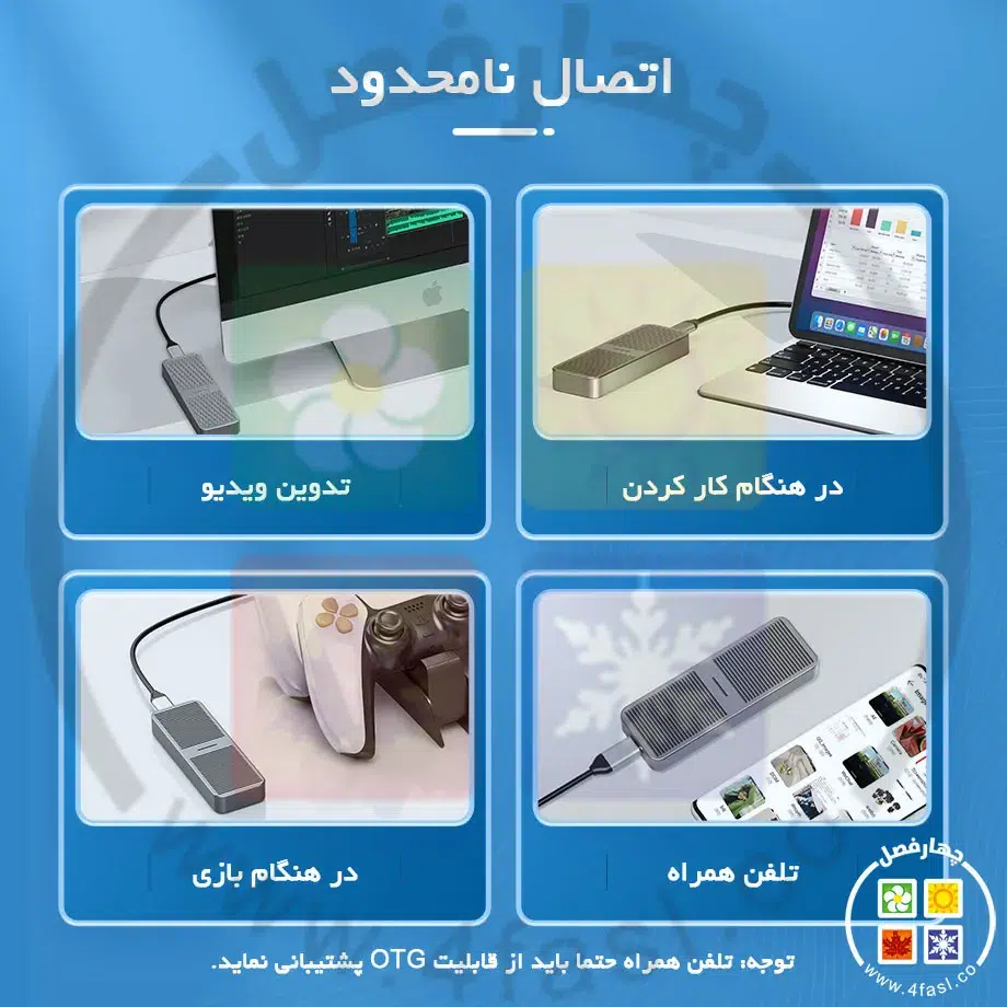 باکس M.2 NVMe