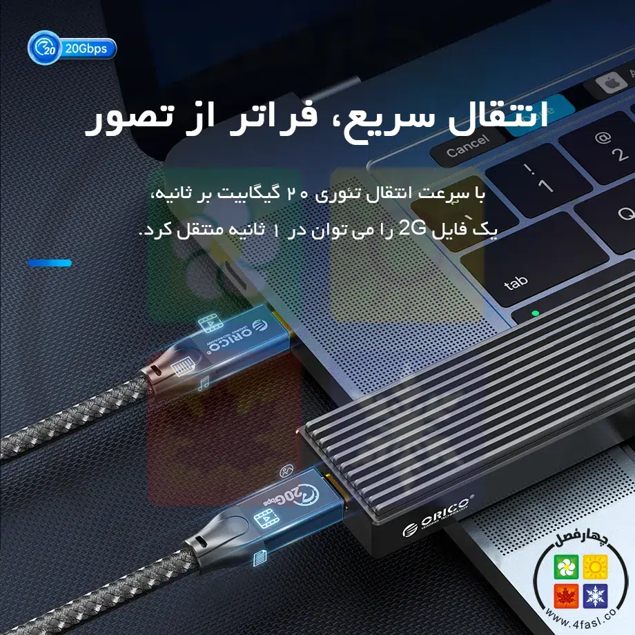 کابل انتقال اطلاعات Type-C