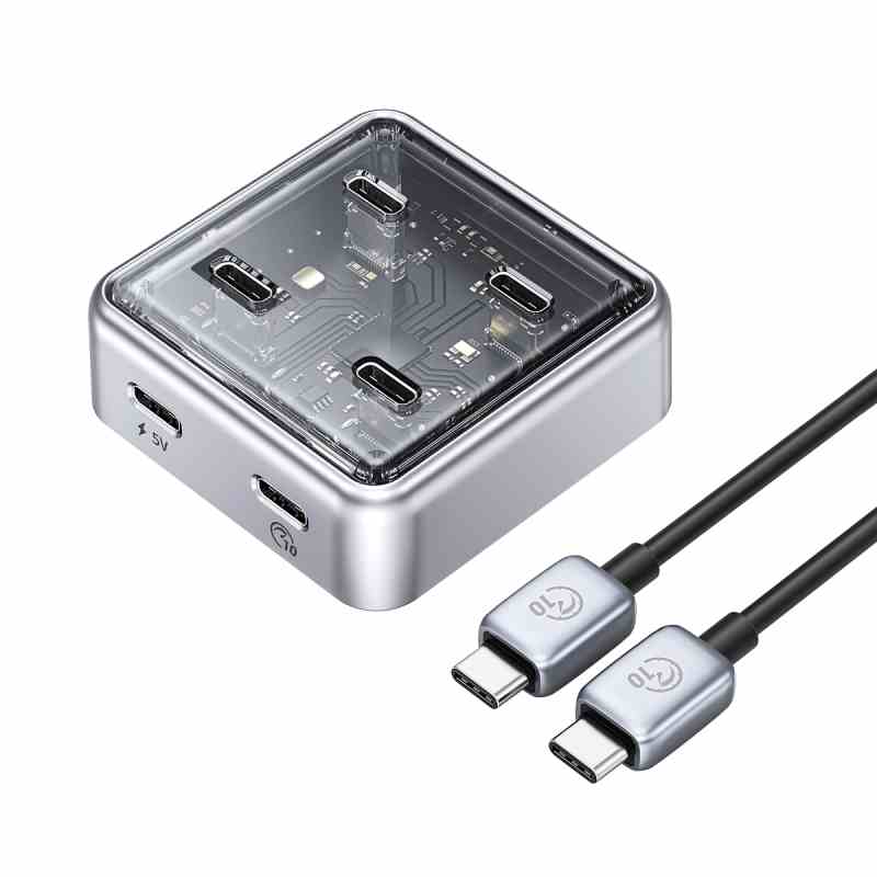 هاب USB3.2 فلزی 4 پورت اوریکو مدل XHJ4C-G2