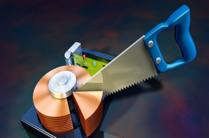 پارتیشن بندی درایو ssd